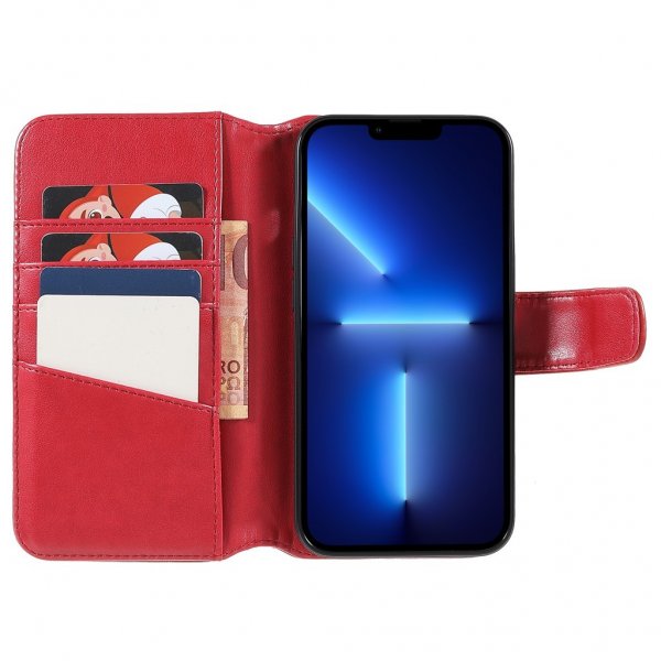 Nordic Covers iPhone 14 Pro Max Suojakuori Essential Leather Poppy Red