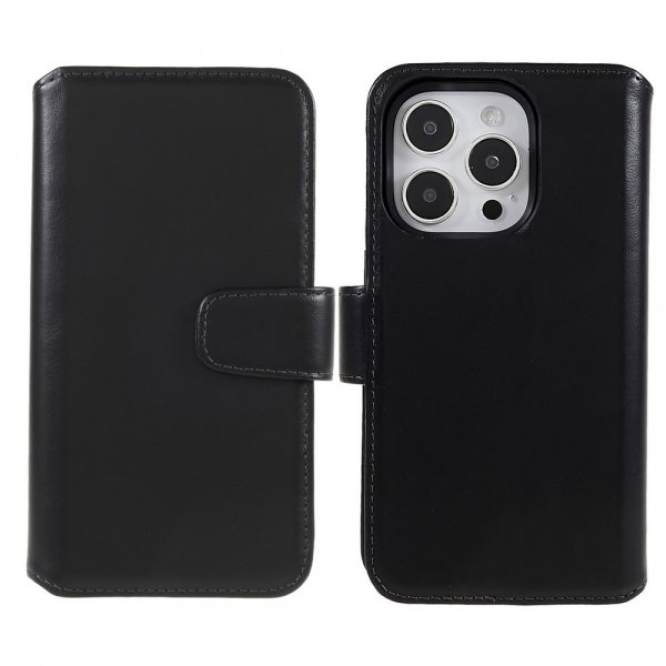 Nordic Covers iPhone 14 Pro Max -suojakotelo MagLeather Raven Black