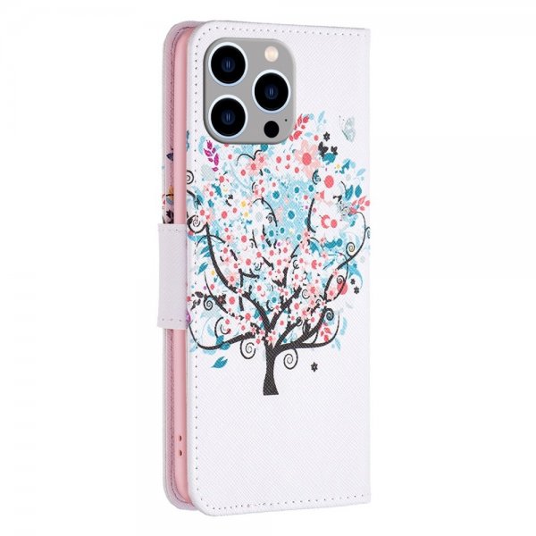 iPhone 14 Pro Max -kuoret Kukkapuu-kuviolla