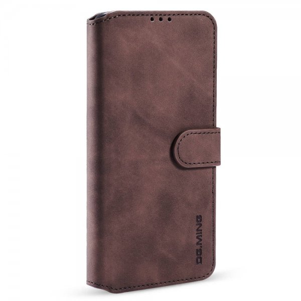 Dg.Ming iPhone 14 Pro Max -suojakotelo, retro, kahvinruskea