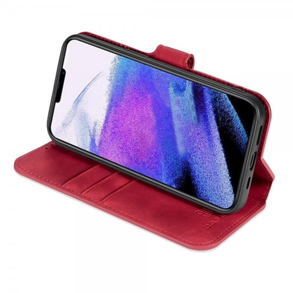 Dg.Ming iPhone 14 Pro Max -suojakotelo, retro punainen