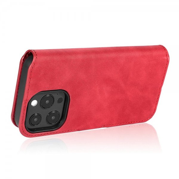 Dg.Ming iPhone 14 Pro Max -suojakotelo, retro punainen