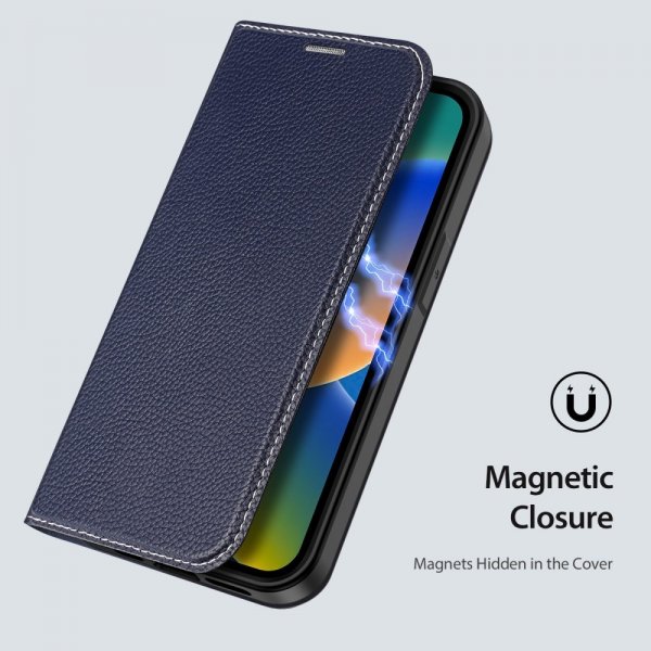Dux Ducis iPhone 14 Pro Max -suojakuori Skin X2 Series, sininen
