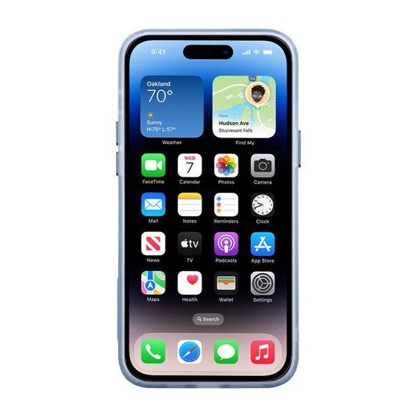 iPhone 14 Pro Max Suojakuori Kamerasuojaus MagSafe Sininen
