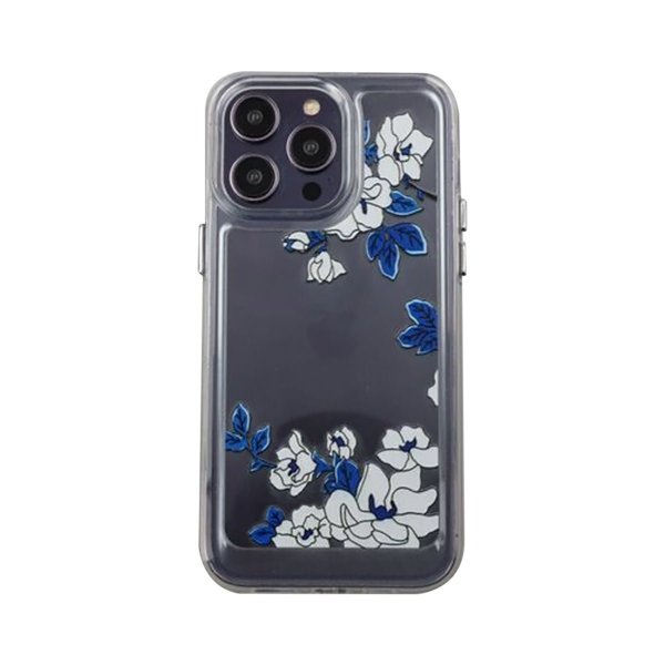iPhone 14 Pro Max Kuoret Kuviolla Liila Lehti