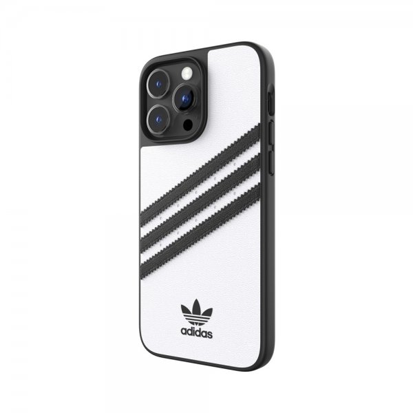 Adidas iPhone 14 Pro Max Kuori 3 Stripes Snap Case Valkoinen Musta