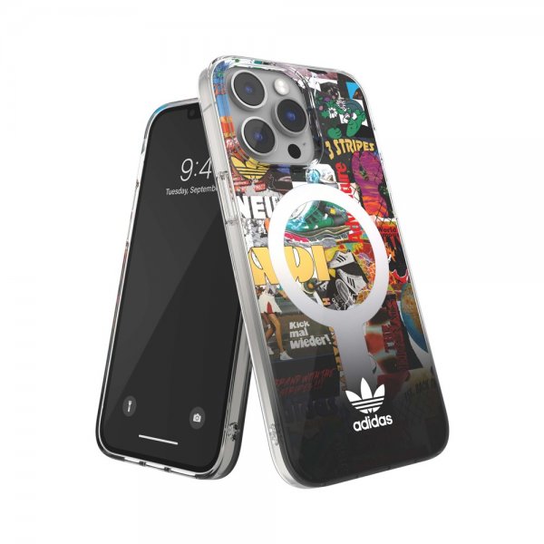 Adidas iPhone 14 Pro Max Suojakuori AOP Snap Case MagSafe Monivärinen