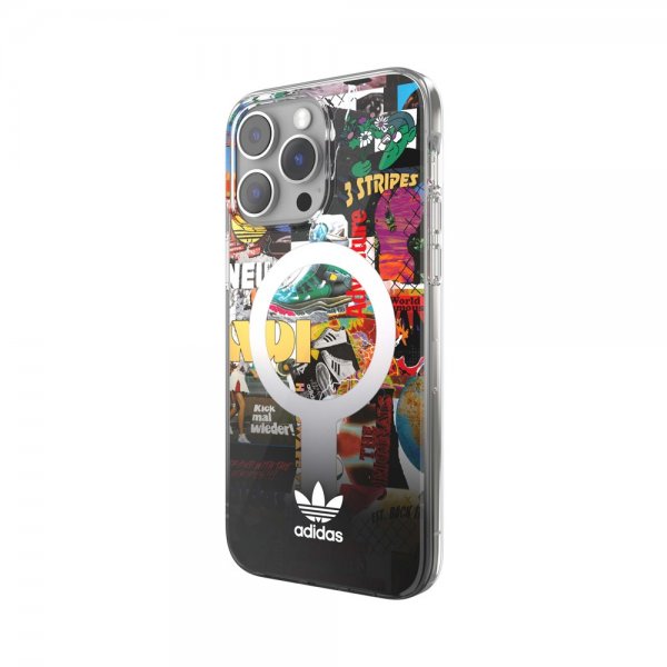 Adidas iPhone 14 Pro Max Suojakuori AOP Snap Case MagSafe Monivärinen