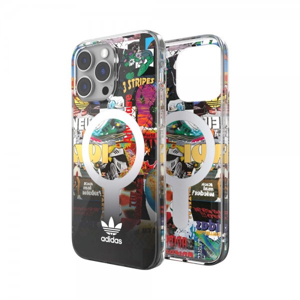 Adidas iPhone 14 Pro Max Suojakuori AOP Snap Case MagSafe Monivärinen