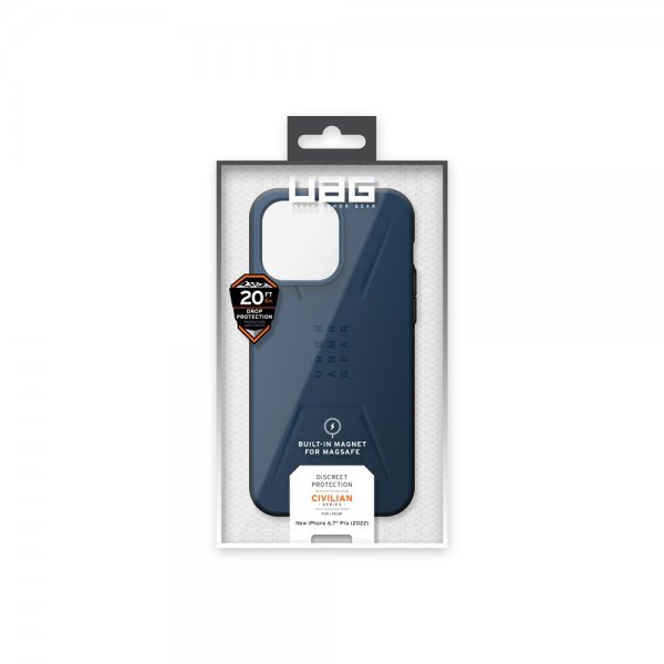 Urban Armor Gear (UAG) iPhone 14 Pro Max Civilian MagSafe -suojakuori, Mallard
