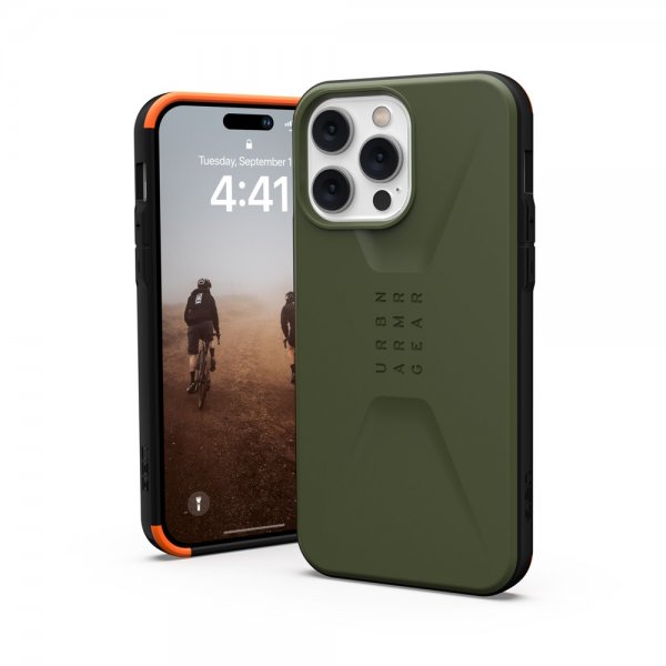 Urban Armor Gear (UAG) iPhone 14 Pro Max Suojakuori Civilian Olive