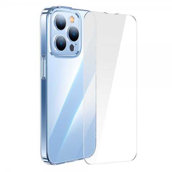 Baseus iPhone 14 Pro Max -suojakuori, Crystal Series, läpinäkyvä
