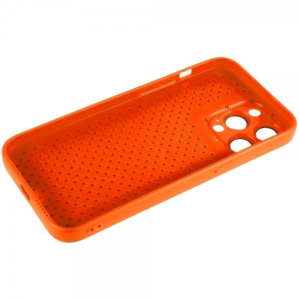 iPhone 14 Pro Max Kuori Down Jacket Design Orange