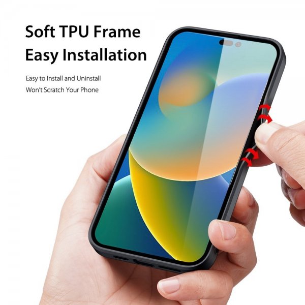 Dux Ducis iPhone 14 Pro Max -kuori FINO Series, sininen