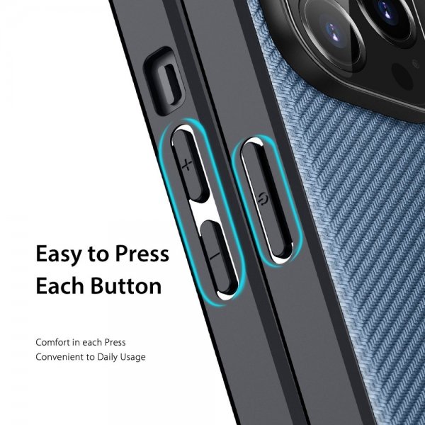 Dux Ducis iPhone 14 Pro Max -kuori FINO Series, sininen