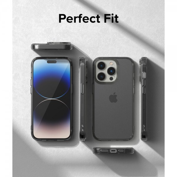 Ringke iPhone 14 Pro Max -suojakuori Fusion Matte Smoke Black