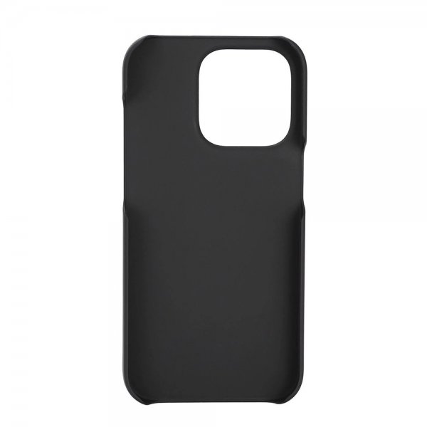 Krusell iPhone 14 Pro Max -kuoret, Leather CardCover, musta