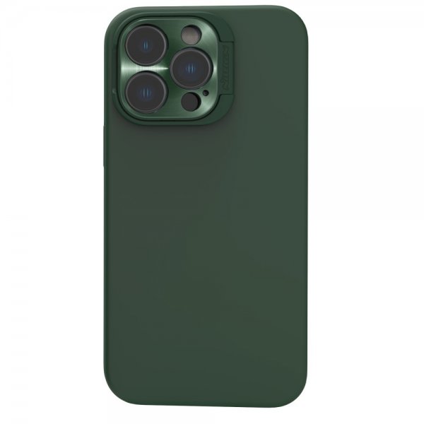 Nillkin iPhone 14 Pro Max -suojakuori LensWing MagSafe Vihreä