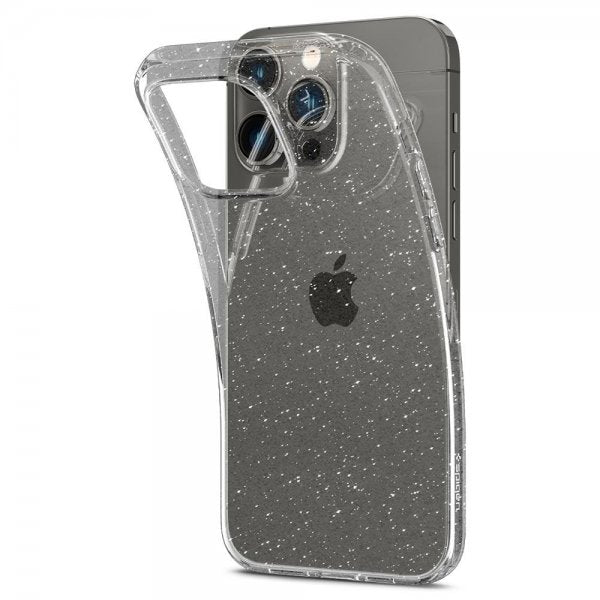 Spigen iPhone 14 Pro Max -kuori Liquid Crystal Glitter Crystal Quartz