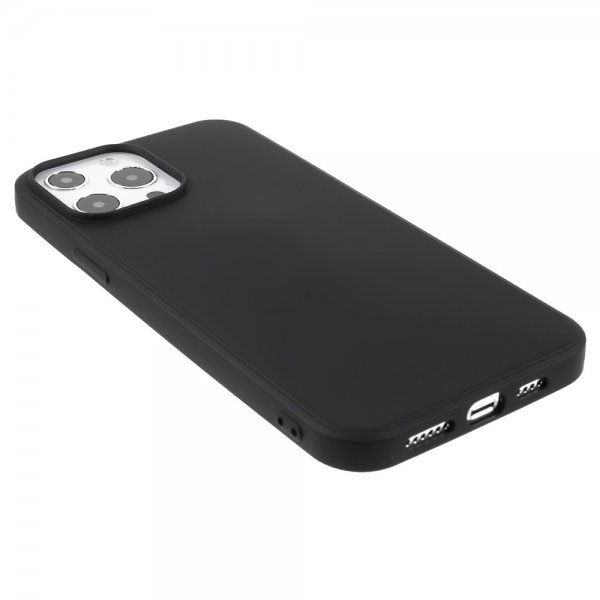 X-Level iPhone 14 Pro Max -kuori nestemäinen silikoni musta