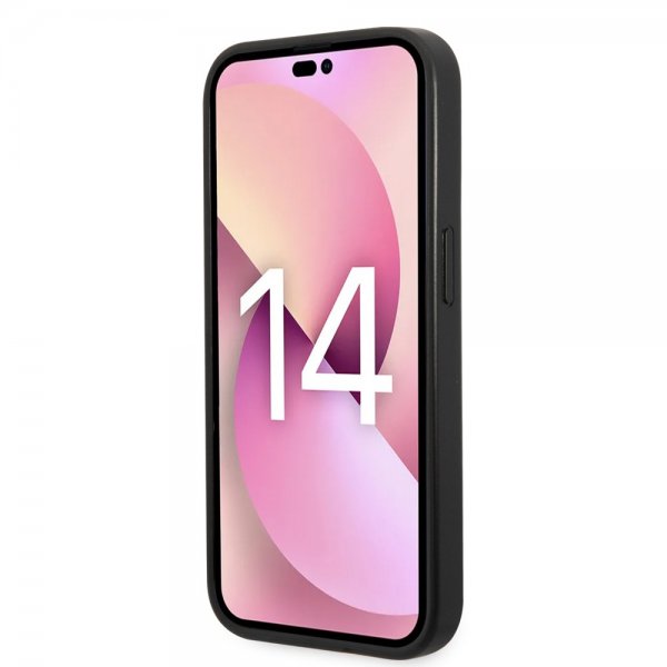 Karl Lagerfeld iPhone 14 Pro Max -suojakuori Logomania Musta