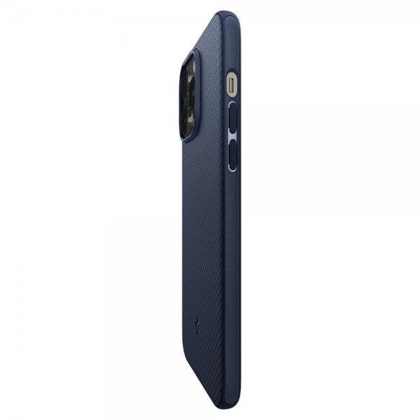 Spigen iPhone 14 Pro Max Suojakuori Mag Armor MagFit Navy Blue