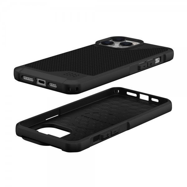 Urban Armor Gear (UAG) iPhone 14 Pro Max Kuori Metropolis LT MagSafe Kevlar Musta
