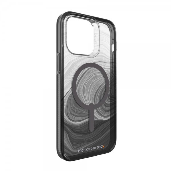 Gear4 iPhone 14 Pro Max Kuori Milan Snap Black Swirl