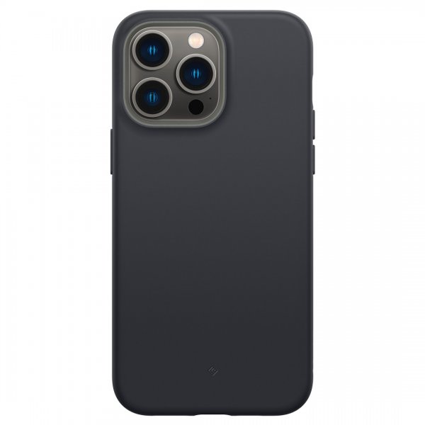 Caseology iPhone 14 Pro Max -kuori näytönsuojalla Nano Pop 360 Black Sesame