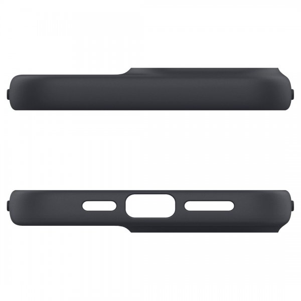 Caseology iPhone 14 Pro Max -kuori näytönsuojalla Nano Pop 360 Black Sesame