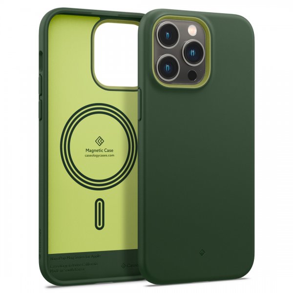 Caseology iPhone 14 Pro Max -kuori, Nano Pop Mag, Avo Green