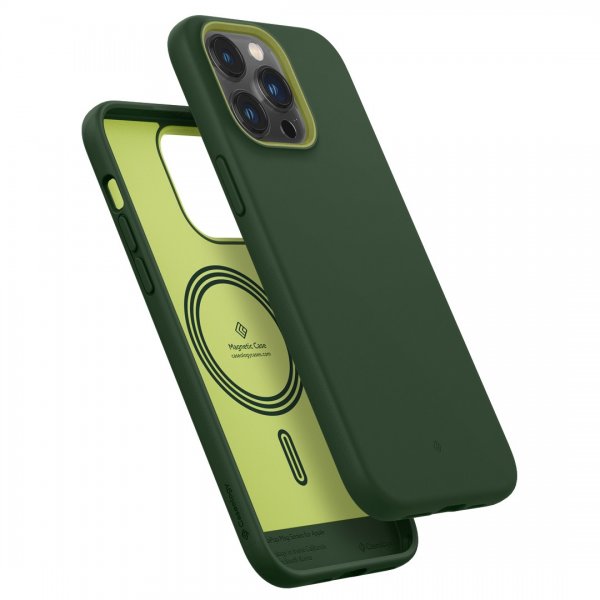Caseology iPhone 14 Pro Max -kuori, Nano Pop Mag, Avo Green