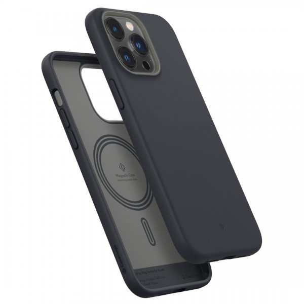 Caseology iPhone 14 Pro Max -suojakuori Nano Pop Mag Black Sesame