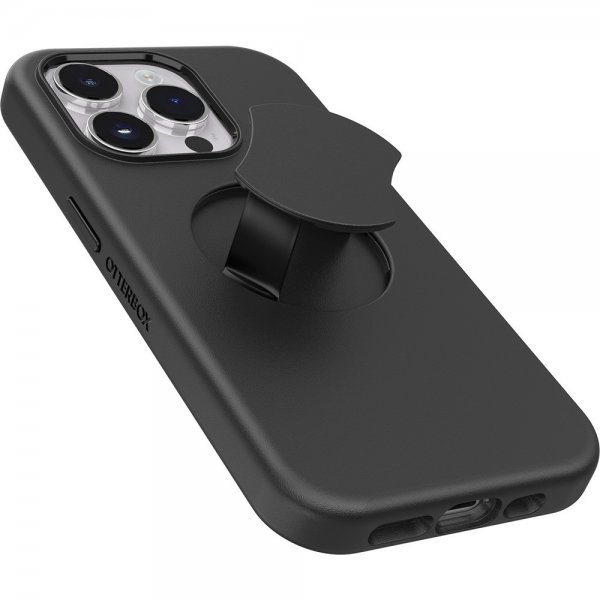 Otterbox iPhone 14 Pro Max -suojakuori OtterGrip Symmetry MagSafe Musta