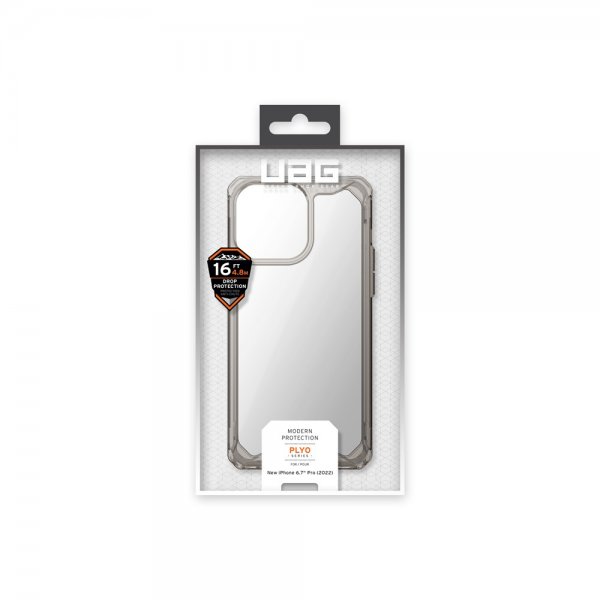 Urban Armor Gear (UAG) iPhone 14 Pro Max -suojakuori, Plyo Ash