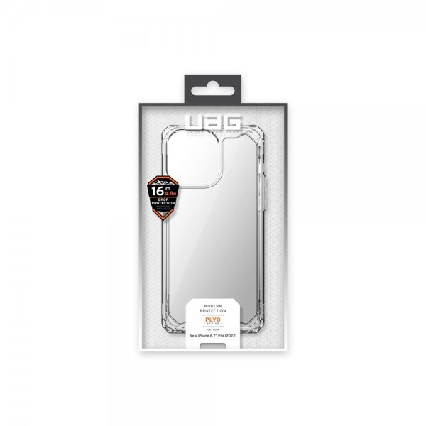 Urban Armor Gear (UAG) iPhone 14 Pro Max Kuori Plyo Ice