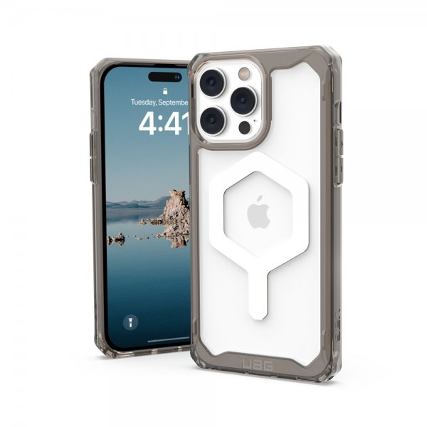 Urban Armor Gear (UAG) iPhone 14 Pro Max Kuori Plyo MagSafe Ash