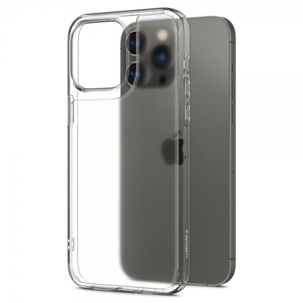Spigen iPhone 14 Pro Max -suojakuori Quartz Hybrid Matte Clear