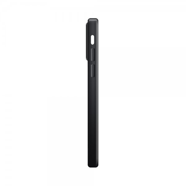 Xqisit iPhone 14 Pro Max Silikonikuori Musta