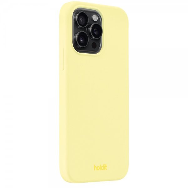 holdit iPhone 14 Pro Max Kuori Silikoni Lemonade
