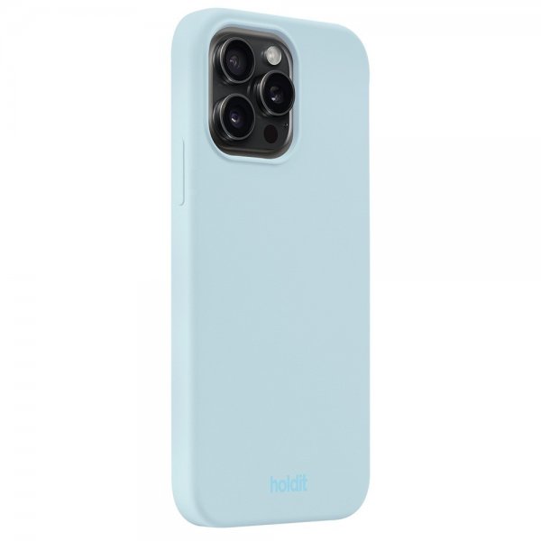 Holdit iPhone 14 Pro Max Silikonikuori Mineral Blue