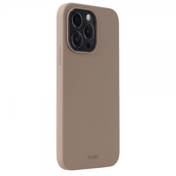 holdit iPhone 14 Pro Max Silikonikuori Mocha Brown