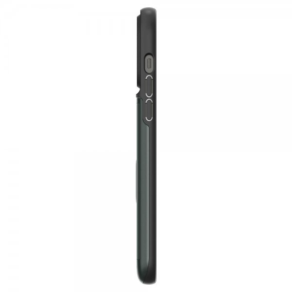 Spigen iPhone 14 Pro Max -kuori Slim Armor CS Abyss Green