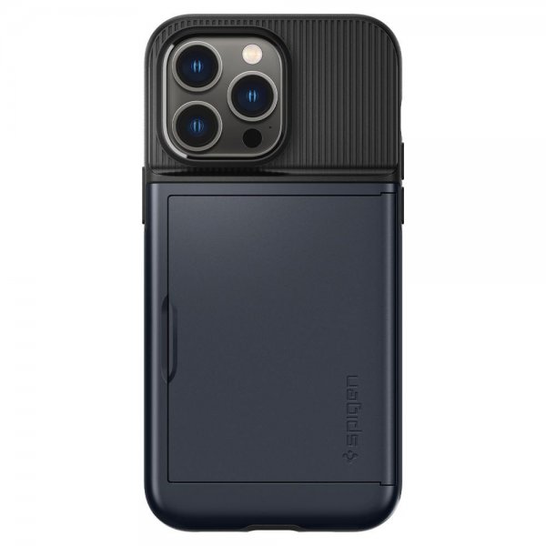 Spigen iPhone 14 Pro Max Suojakuori Slim Armor CS Metal Slate