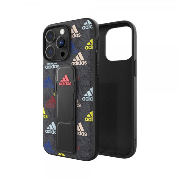 Adidas iPhone 14 Pro Max -kuori SP Grip Case Black/Colourful