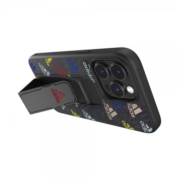 Adidas iPhone 14 Pro Max -kuori SP Grip Case Black/Colourful