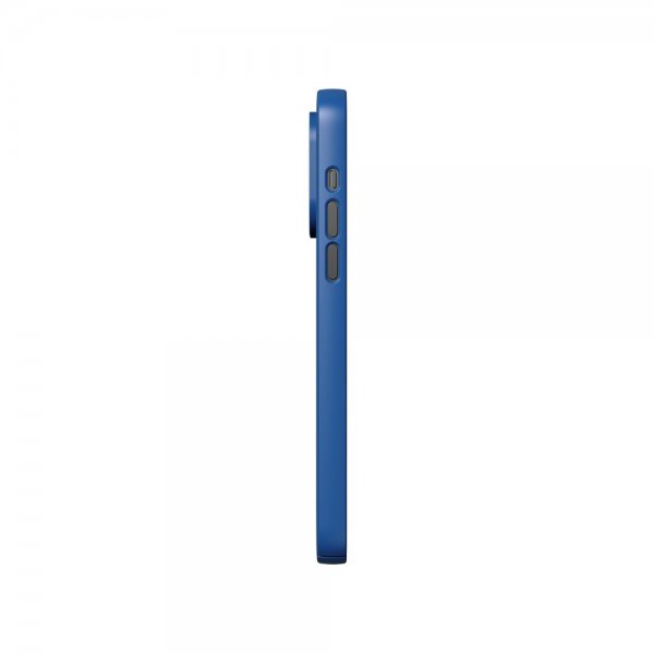 Nudient iPhone 14 Pro Max Thin Case -suojakuori, Blueprint Blue
