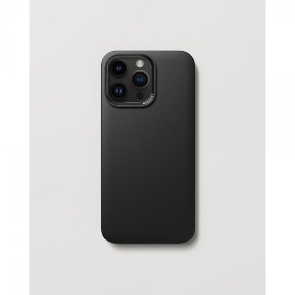Nudient iPhone 14 Pro Max Suojakuori Thin Case MagSafe Ink Black