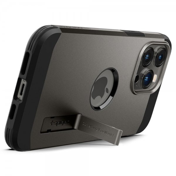 Spigen iPhone 14 Pro Max Tough Armor MagFit -suojakuori, Gunmetal