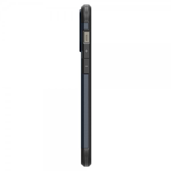 Spigen iPhone 14 Pro Max -suojakuori Tough Armor MagFit, Metal Slate